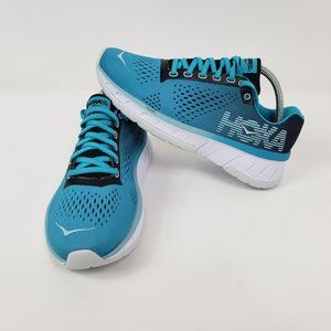 Hoka One One Cavu Blue Athletic Running Shoes